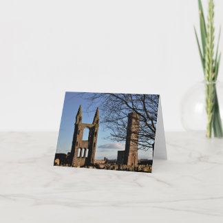 Note Card: St Andrews Cathedral Scotland Card