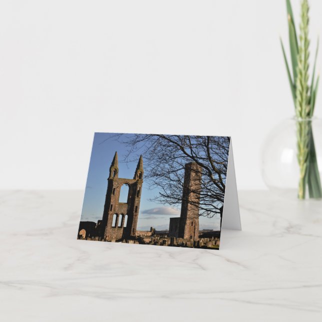 Note Card: St Andrews Cathedral Scotland Card (Front)