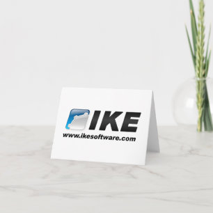 Note card template - horizontal
