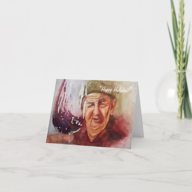 Note Card - "Winemaker Papa" (Front)