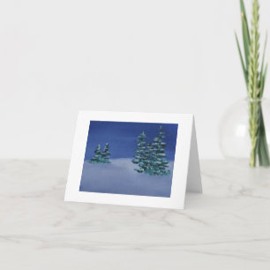 Note Card - Winter Night
