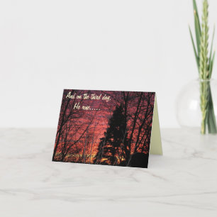 Note Card with Religious Theme