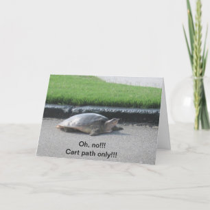 Note cards and Greeting cards for golfers