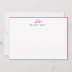 Note Cards Elegant Flat Modern Botanical #4