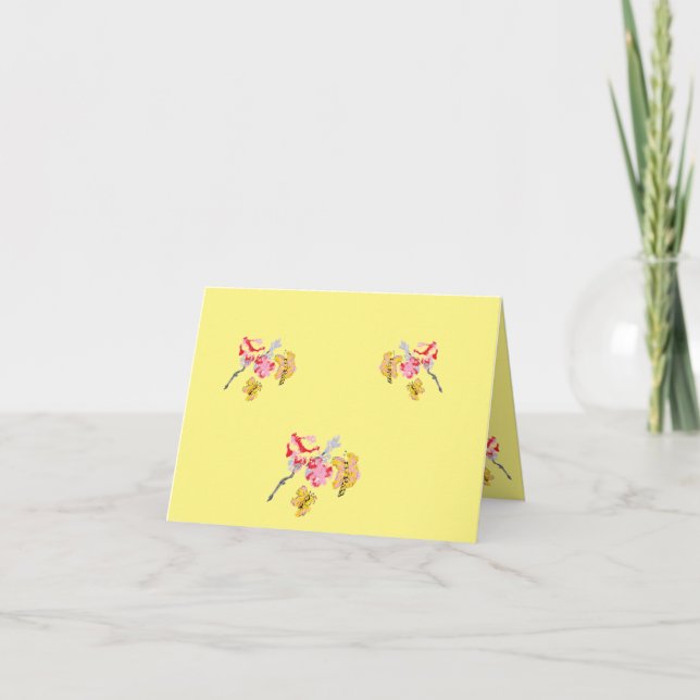 Note  Cards :  Japanese Floral (Front)
