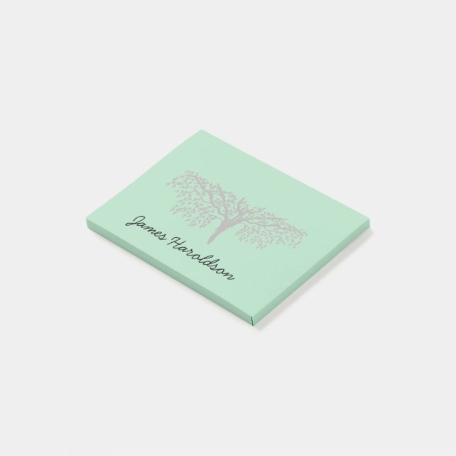 Note -  Family Tree with Name (Angled)