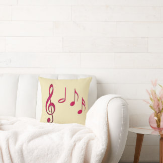 Note keys and notes cushion