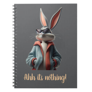 Note pad bunny's design elegant stylish notebook