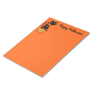 Note Pad-Halloween Cat