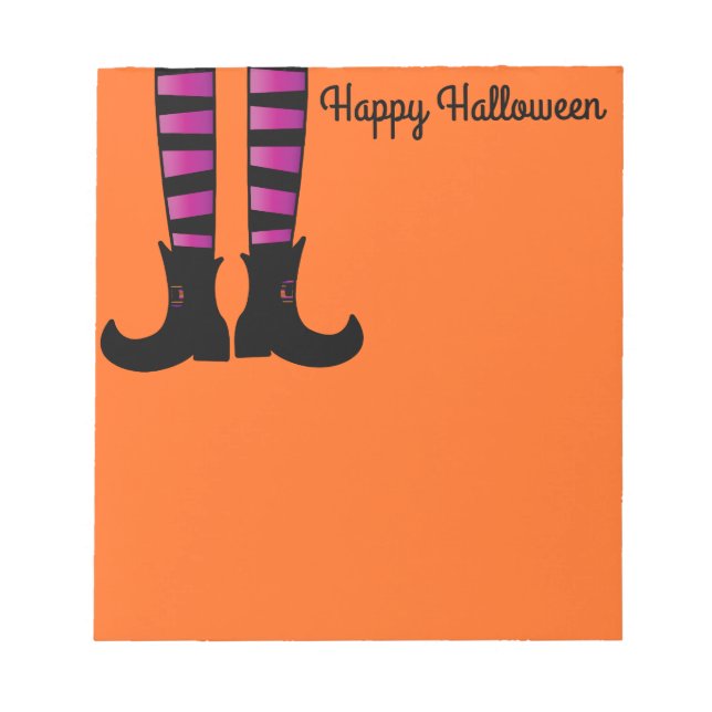 Note Pad-Halloween Witch (Front)