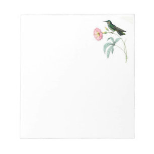 Note Pad with Hummingbirds