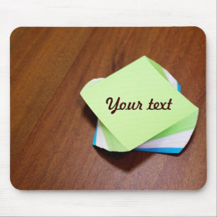 Note paper mouse mat