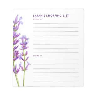 Note Shopping List for Multiple Stores