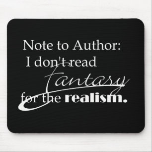 Note to Author Mouse Mat