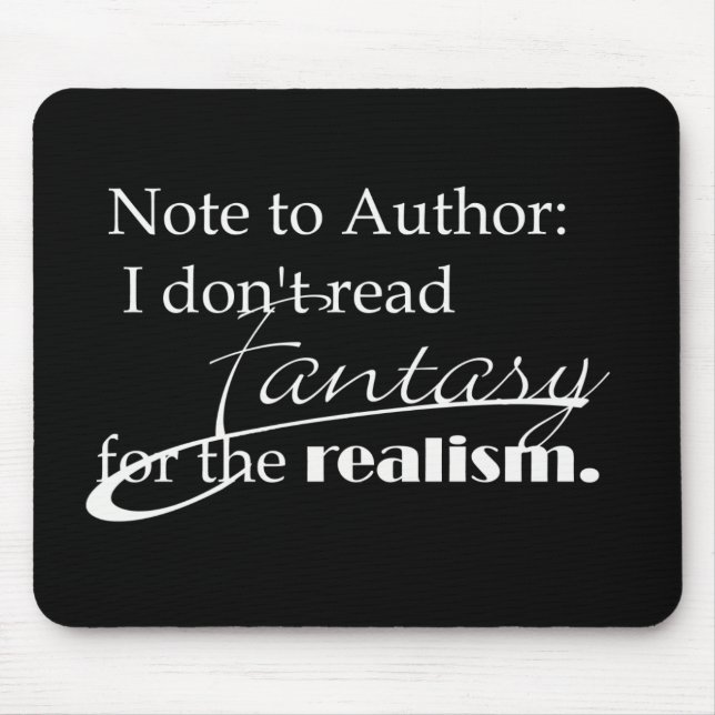 Note to Author Mouse Mat (Front)