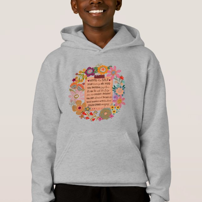 Note to Self – Floral Affirmations (Front)