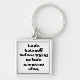 Note to Self (Keychain) Key Ring
