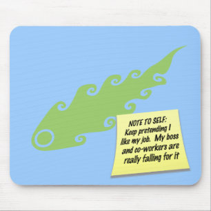 Note to Self Mouse Mat