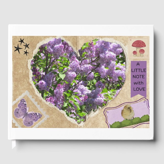 Note with love guest book (Front)