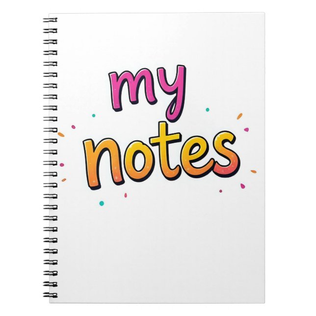 Notebook  (Front)