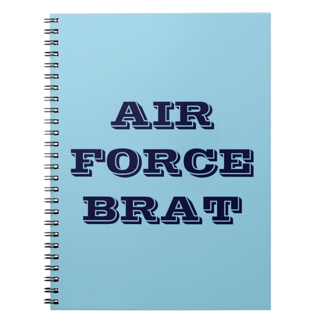 Notebook Air Force Brat (Front)