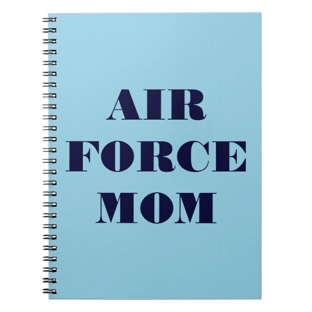 Notebook Air Force Mum (Front)
