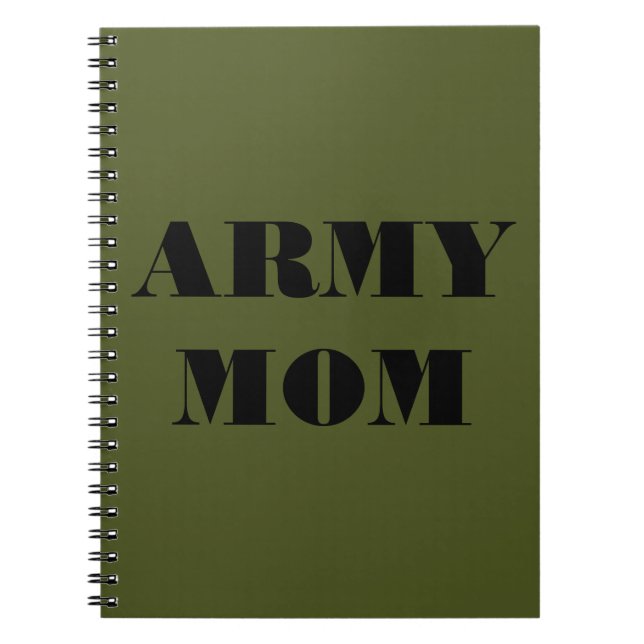 Notebook Army Mum (Front)