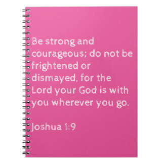 Notebook bible verse