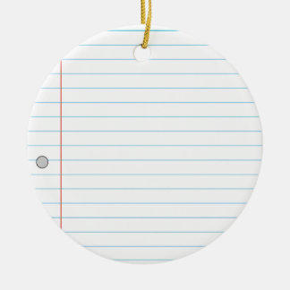 Notebook Ceramic Tree Decoration