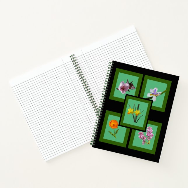 Notebook - Cut Flowers in Frames (Inside)