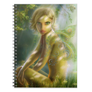 Notebook Elf in Wood