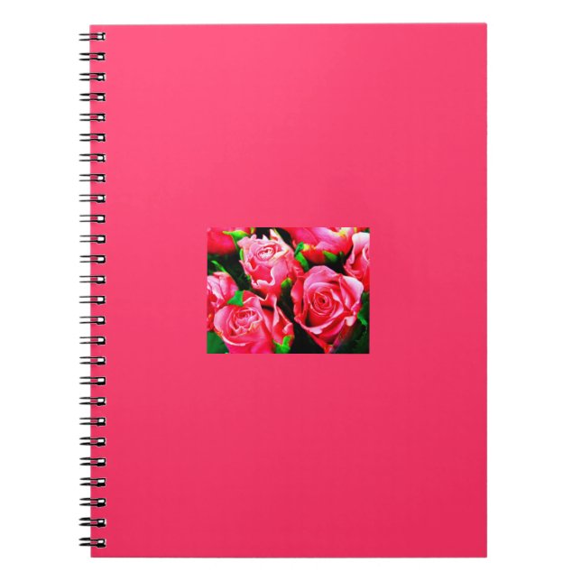 Notebook-Flowers-2 Notebook (Front)