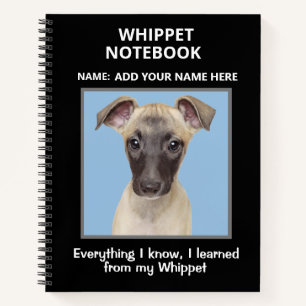 Notebook for Lovers of Whippets