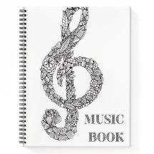 Notebook for music