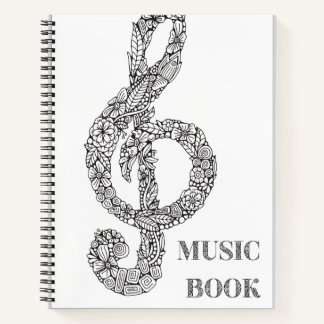 Notebook for music