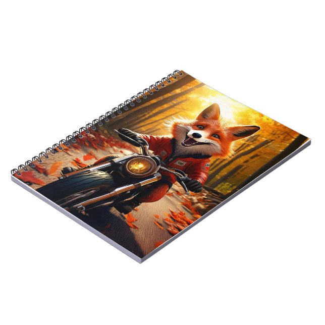 Notebook - Fox Riki (Left Side)