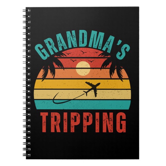 Notebook - Grandma's Tripping - Journal, Planner (Front)