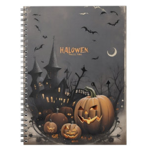 Notebook Halloween