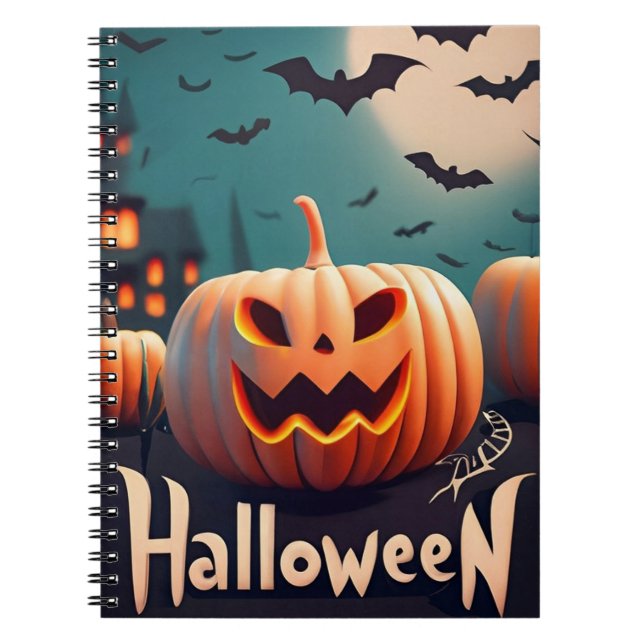 Notebook Halloween pumpkins (Front)