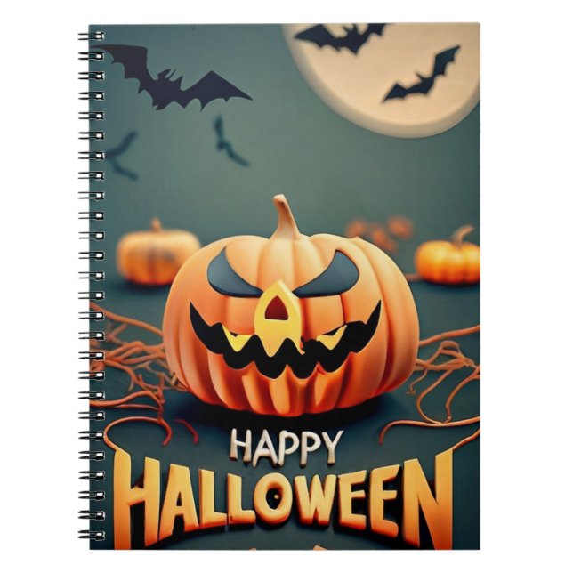Notebook Halloween pumpkins (Front)