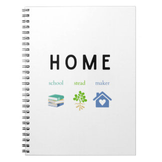 Notebook Homeschool Homestead