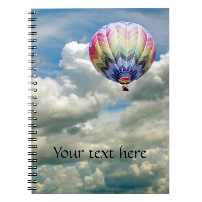 Notebook - Hot Air Balloon (Front)
