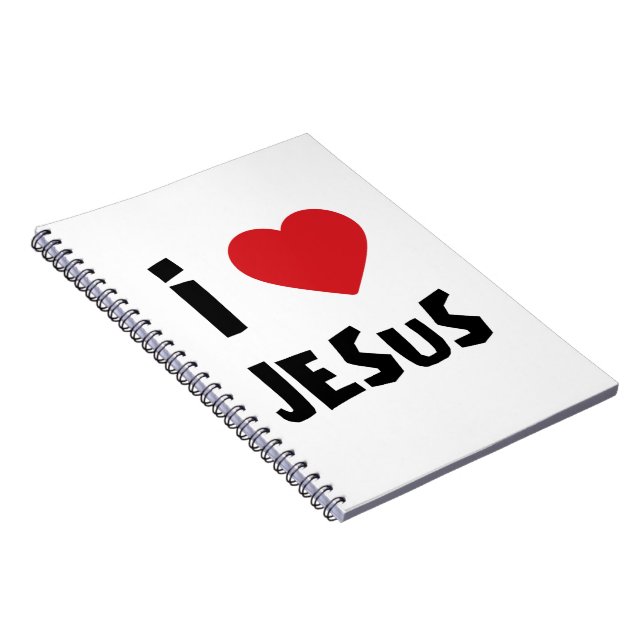 Notebook    I love Jesus (Right Side)