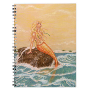 Notebook Journal Vintage Mermaid Chronicles Diary