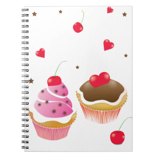 notebook “Love of cupcakes "