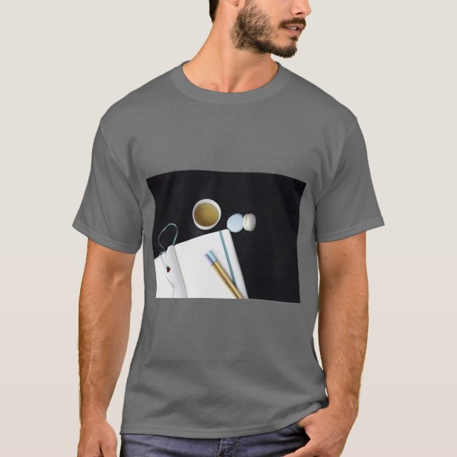 Notebook Lover Graphic T-Shirt (Front)