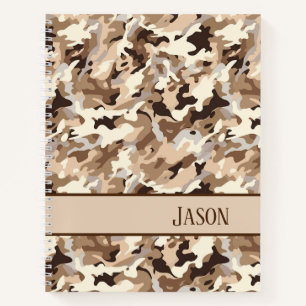 Notebook-Military Desert Camo Notebook
