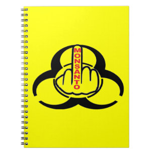 Notebook Monsanto Bio Hazard Flip
