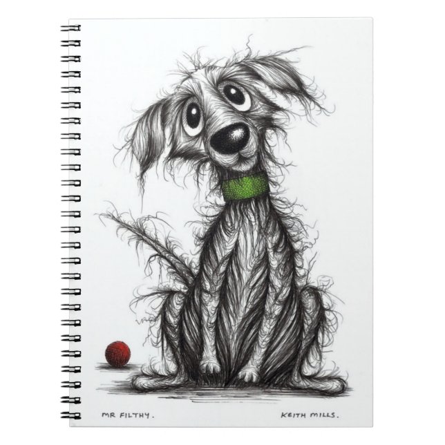 Notebook - Mr Filthy by Keith Mills (Front)