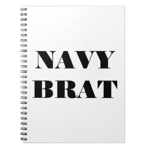 Notebook Navy Brat